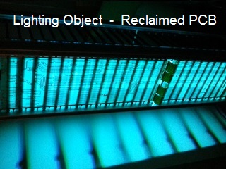 Led lighting reclaimed pcb